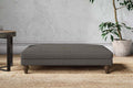 Marri Large Footstool - Brera Linen Granite