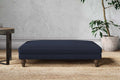 Marri Large Footstool - Brera Linen Indigo