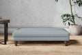 Marri Large Footstool - Recycled Cotton Horizon