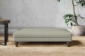 Marri Large Footstool - Recycled Cotton Seaspray
