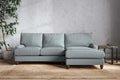 Marri Large Right Hand Chaise Sofa - Recycled Cotton Horizon