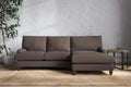 Marri Large Right Hand Chaise Sofa - Recycled Cotton Mocha