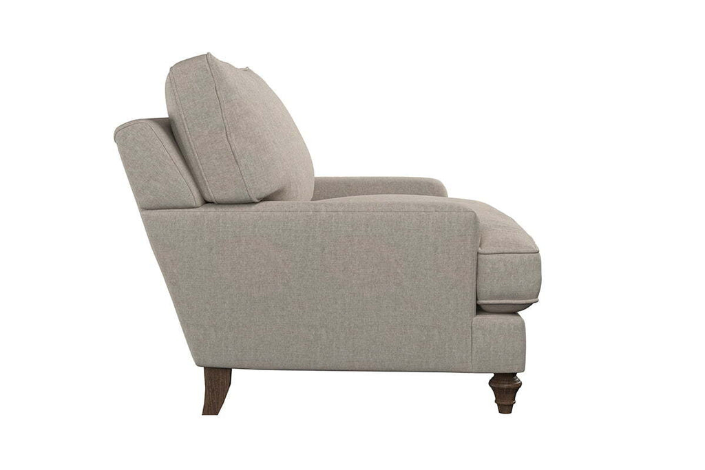 Marri Love Seat - Brera Linen Chestnut
