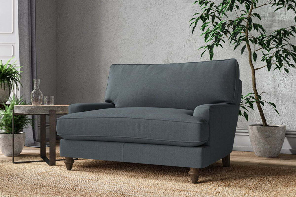 Marri Love Seat - Brera Linen Dusk