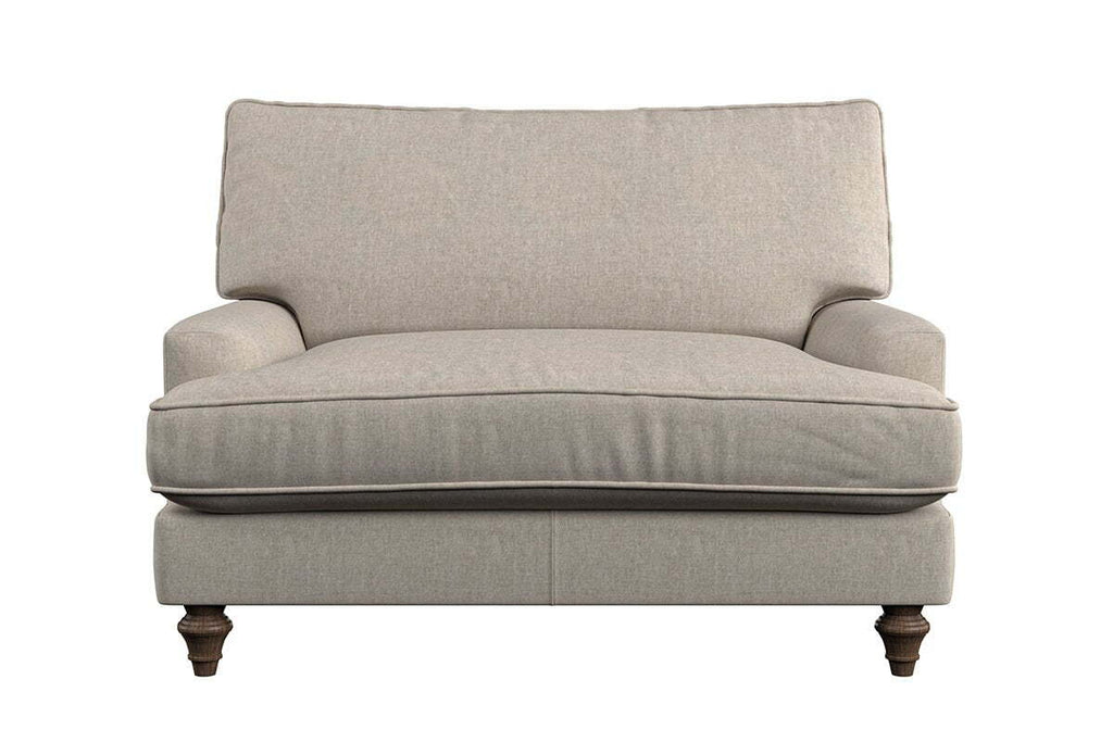 Marri Love Seat - Brera Linen Granite