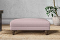 Marri Medium Footstool - Recycled Cotton Lavender