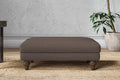 Marri Medium Footstool - Recycled Cotton Mocha