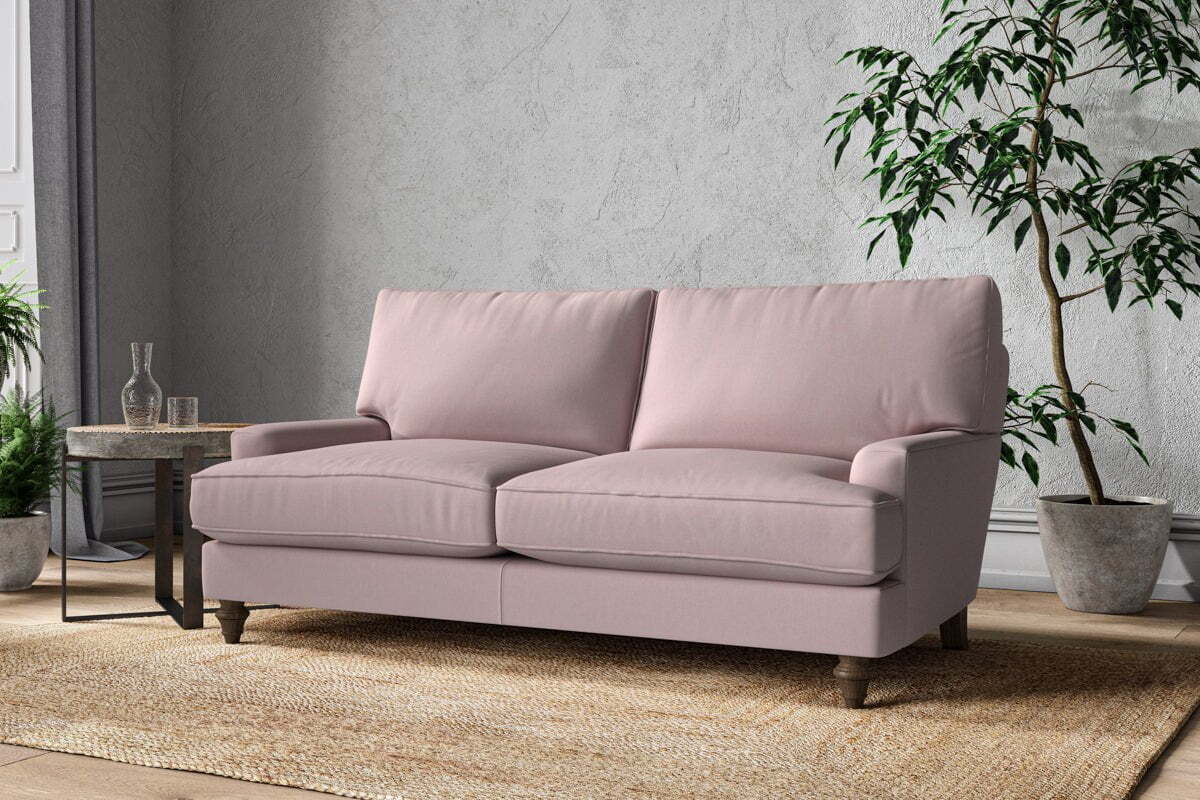 Marri Medium Sofa - Recycled Cotton Lavender