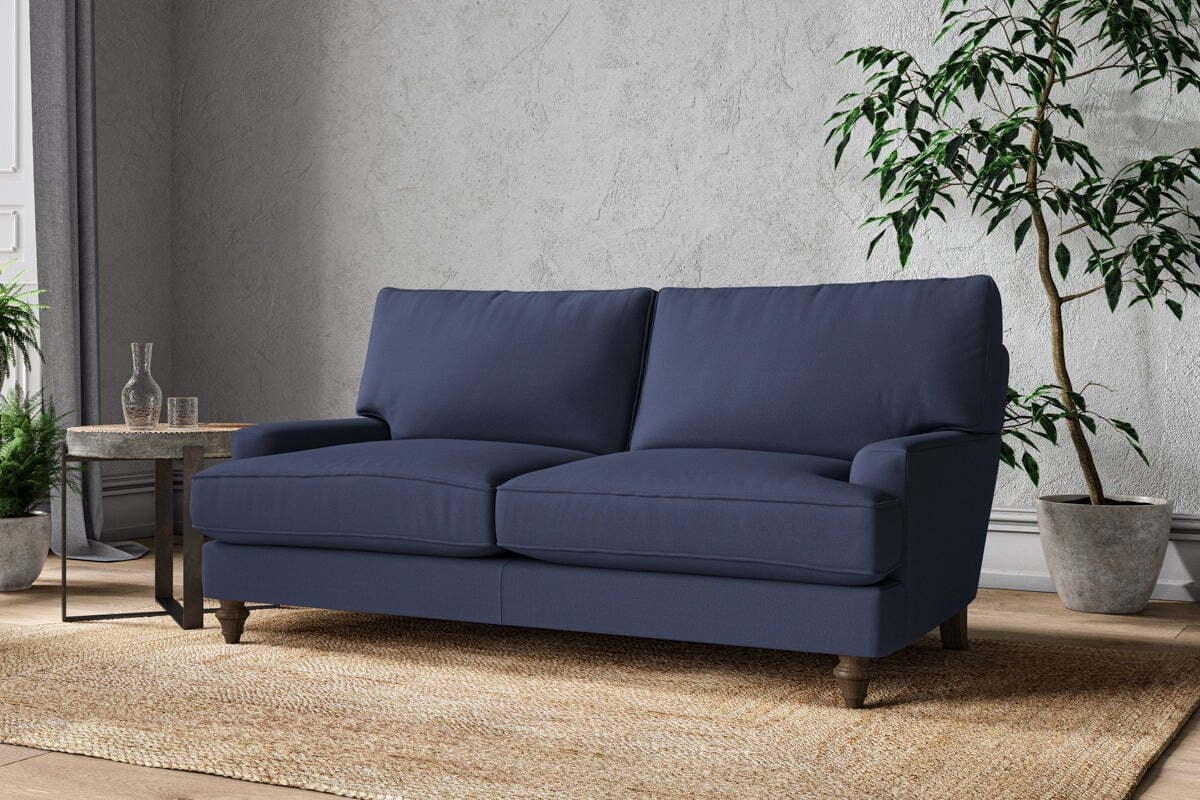 Marri Medium Sofa - Recycled Cotton Navy