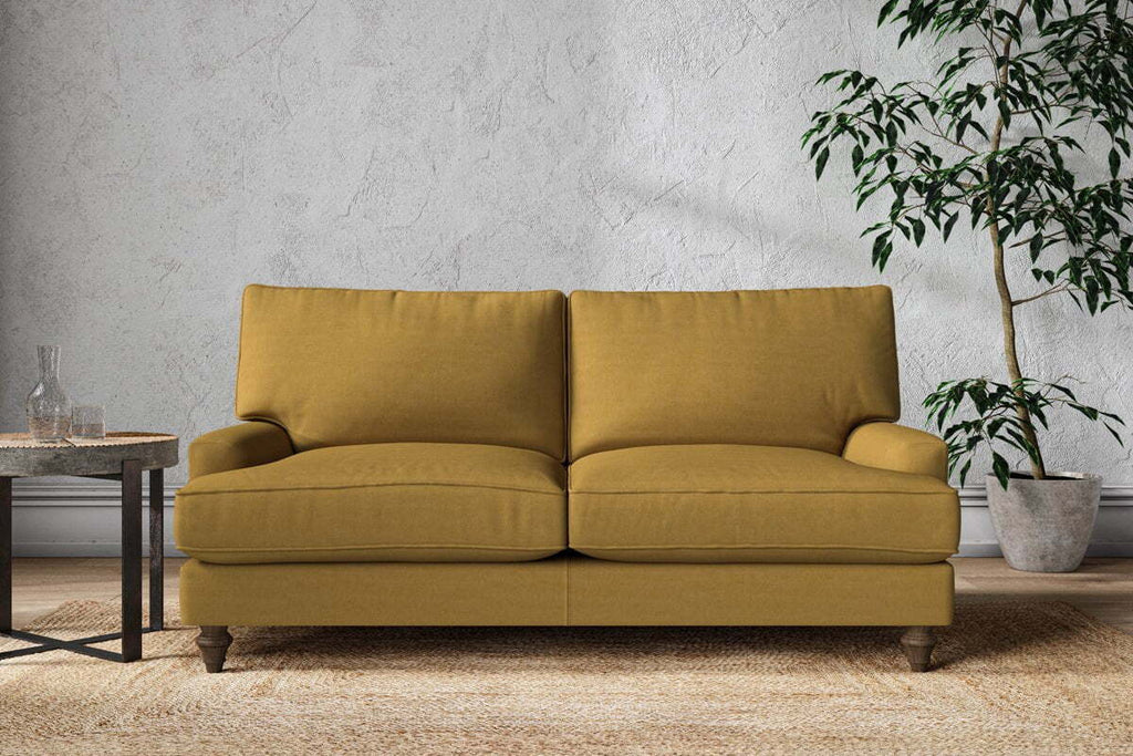 Marri Medium Sofa - Recycled Cotton Ochre