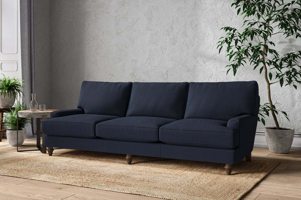 Marri Super Grand Sofa - Brera Linen Indigo