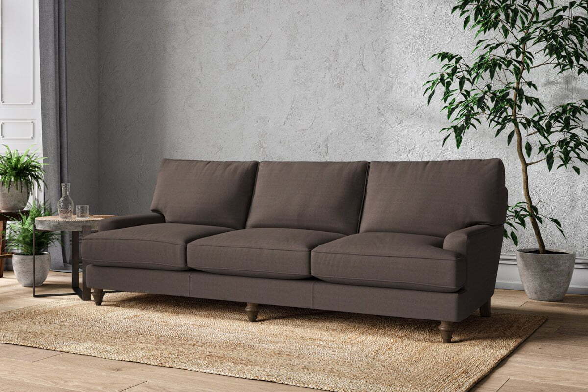 Marri Super Grand Sofa - Recycled Cotton Mocha