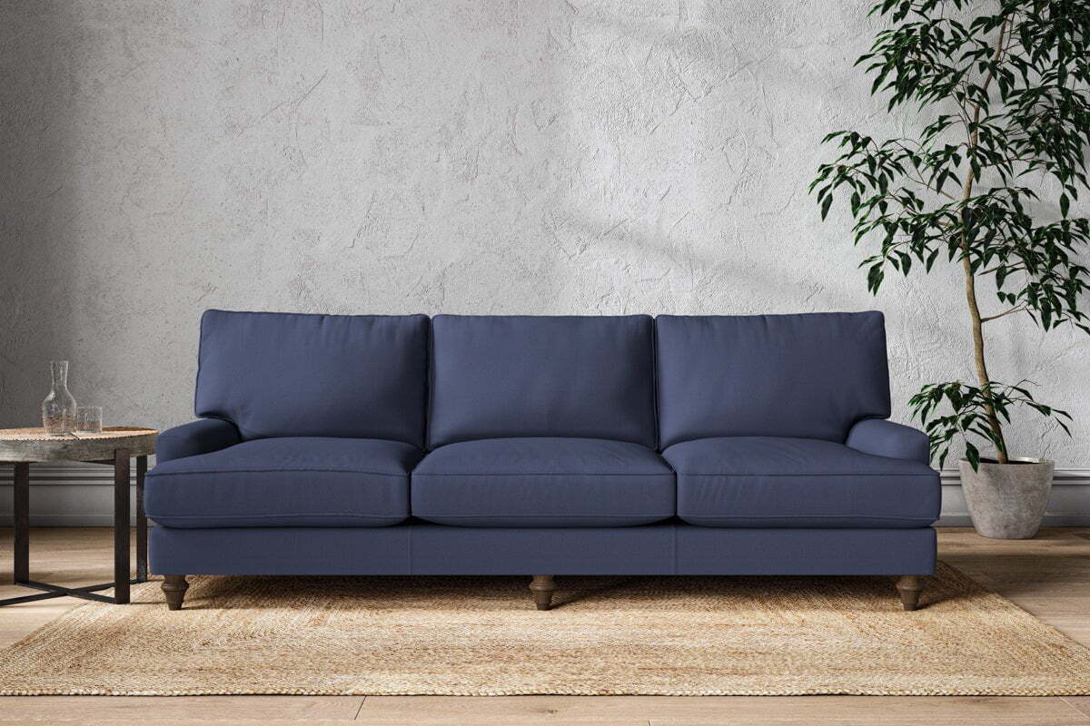 Marri Super Grand Sofa - Recycled Cotton Navy