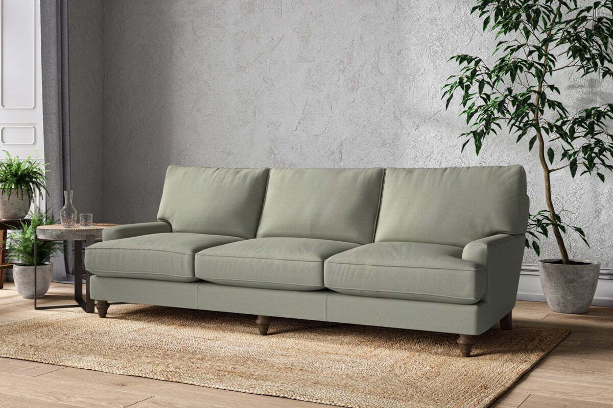 Marri Super Grand Sofa - Recycled Cotton Seaspray