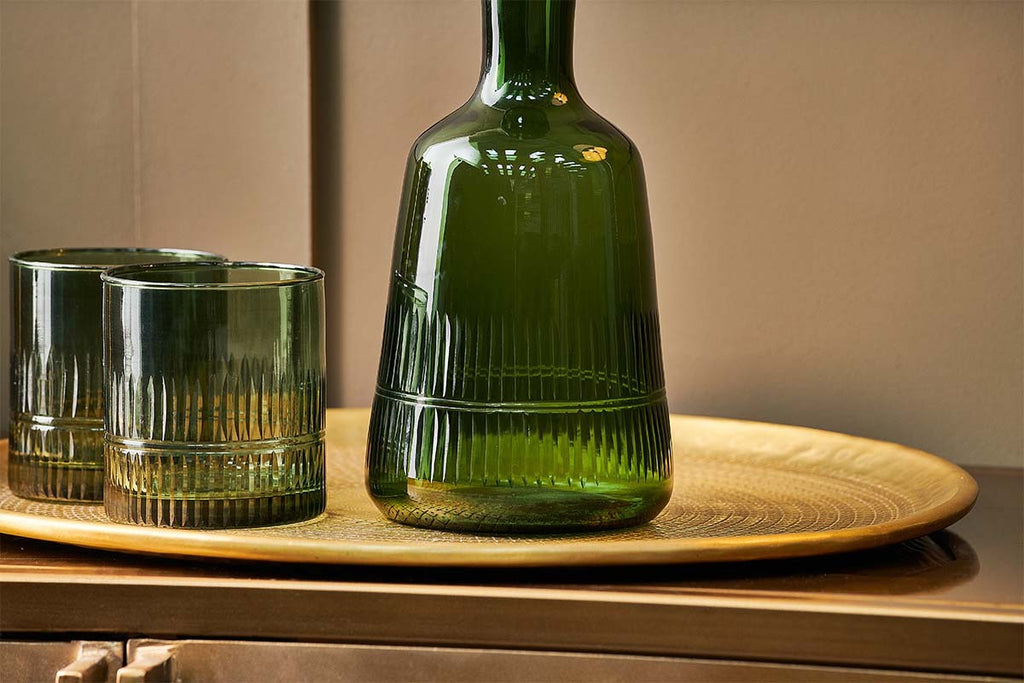 Mila Decanter - Dark Emerald