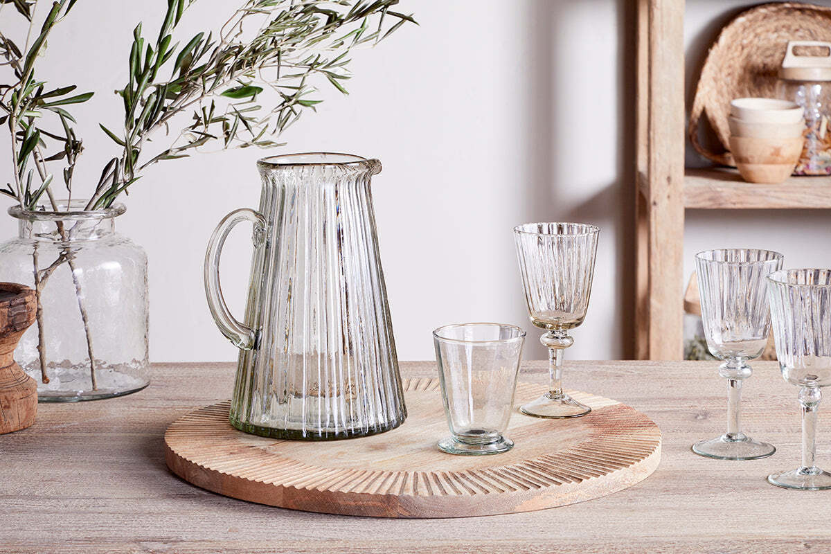 Minati Wine Glass - Clear - (Set of 4)