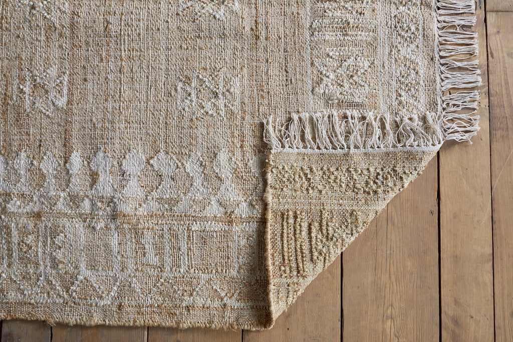 Aqil Jute & Cotton Rug - Natural