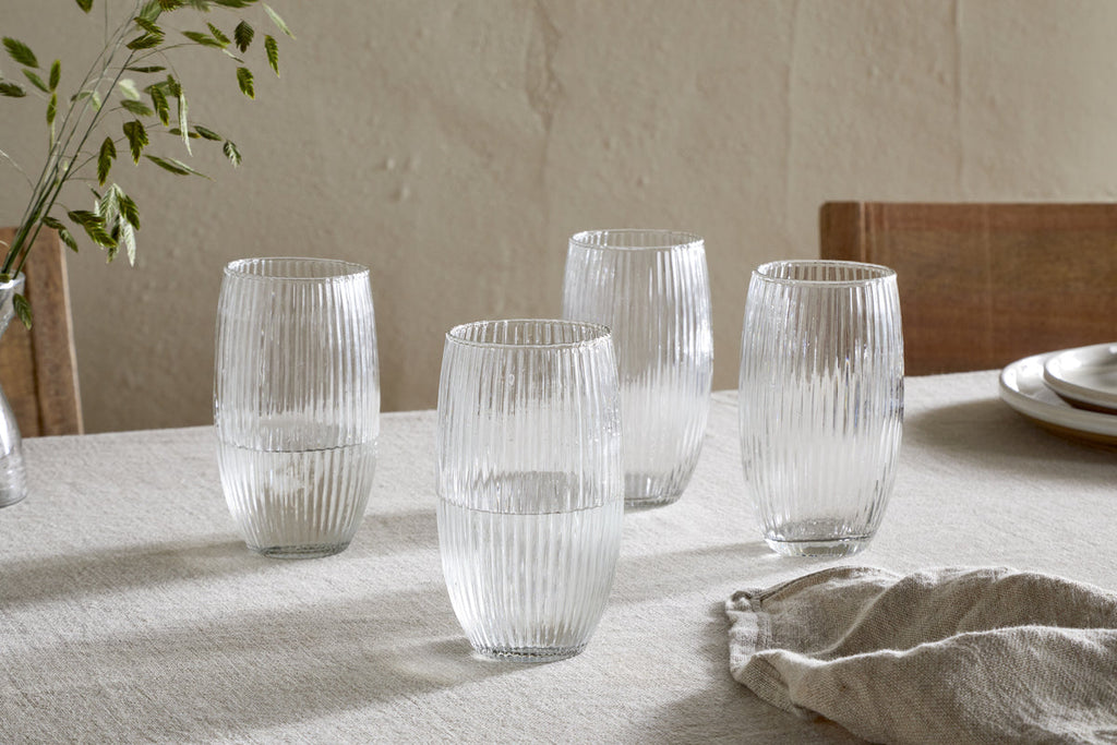 Otuba Highball - Clear - (Set of 4)