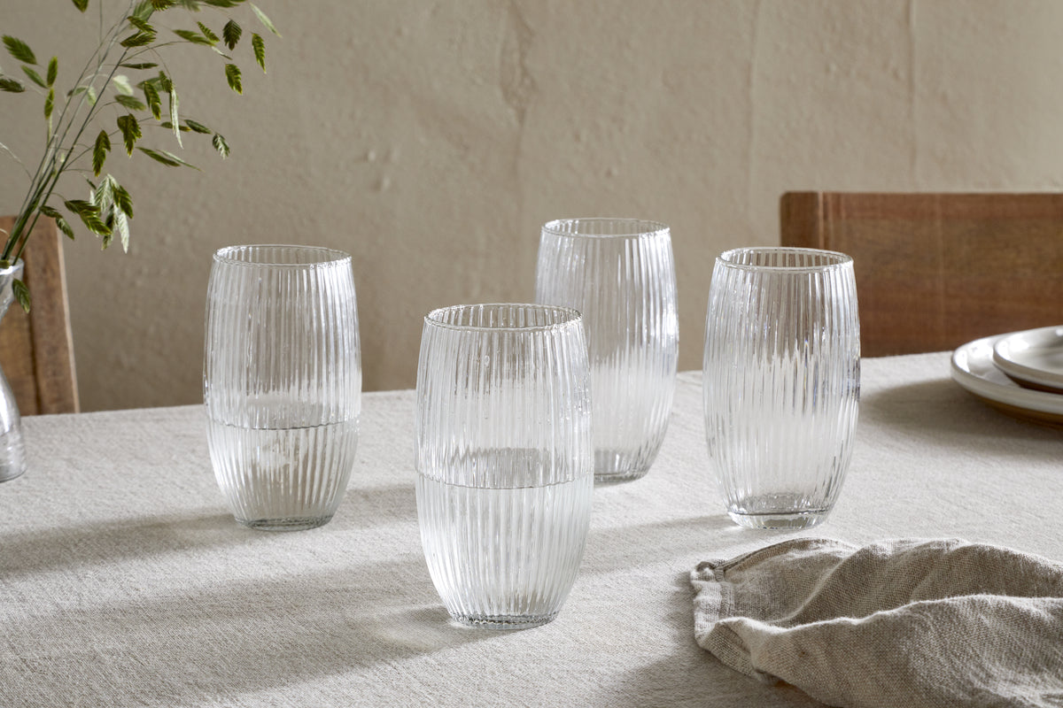 Otuba Highball - Clear - (Set of 4)