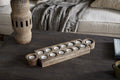 Makala Reclaimed Wood Tealight Holder - Natural