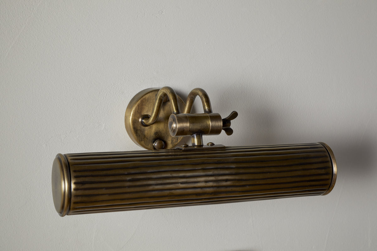 Tinje Picture Wall Light - Antique Brass