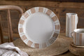 Patthar Side Plate - Cream & Clay