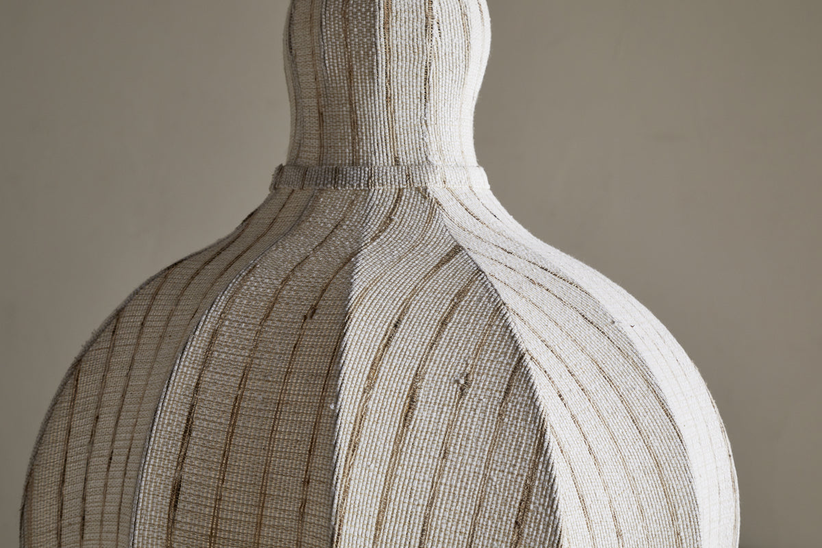 Kela Fabric Pendant - Off White