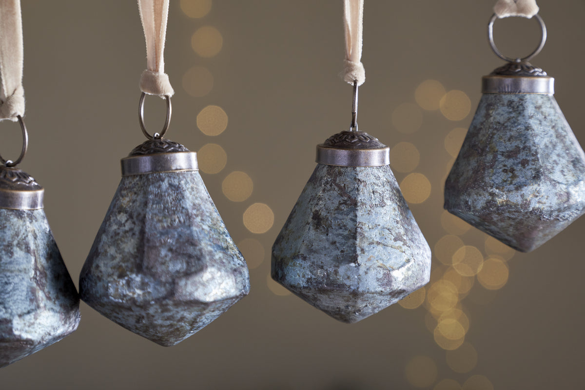 Vikula Baubles - Sea Foam - (Set of 6)