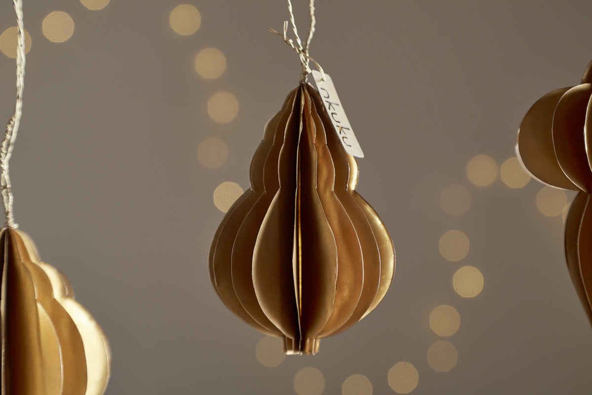 Amata Baubles - Antique Brass - (Set of 3)