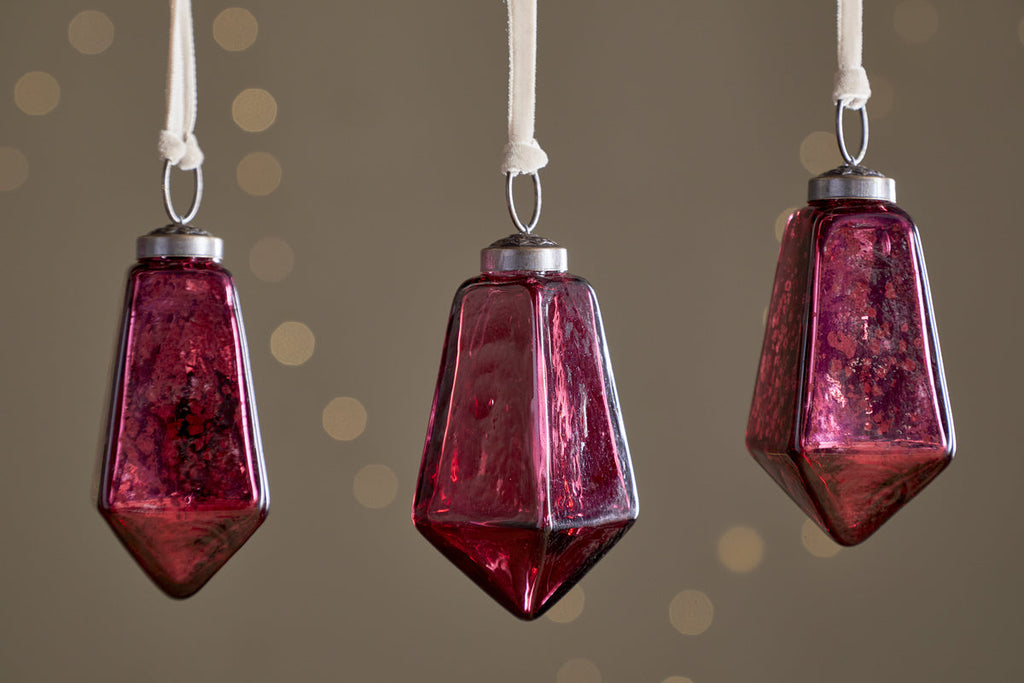 Ratnam Baubles - Mixed Merlot - (Set of 4)