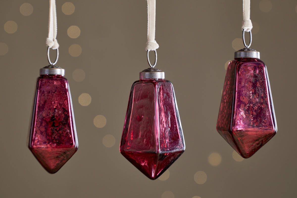 Ratnam Baubles - Mixed Merlot - (Set of 4)