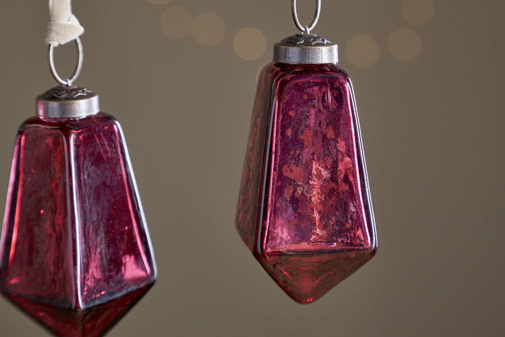 Ratnam Baubles - Mixed Merlot - (Set of 4)