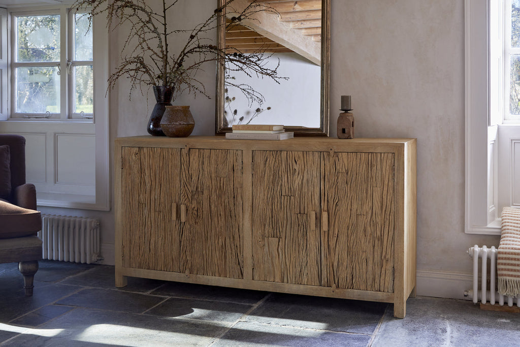 Tamia Reclaimed Wood Cabinet - Natural - Large