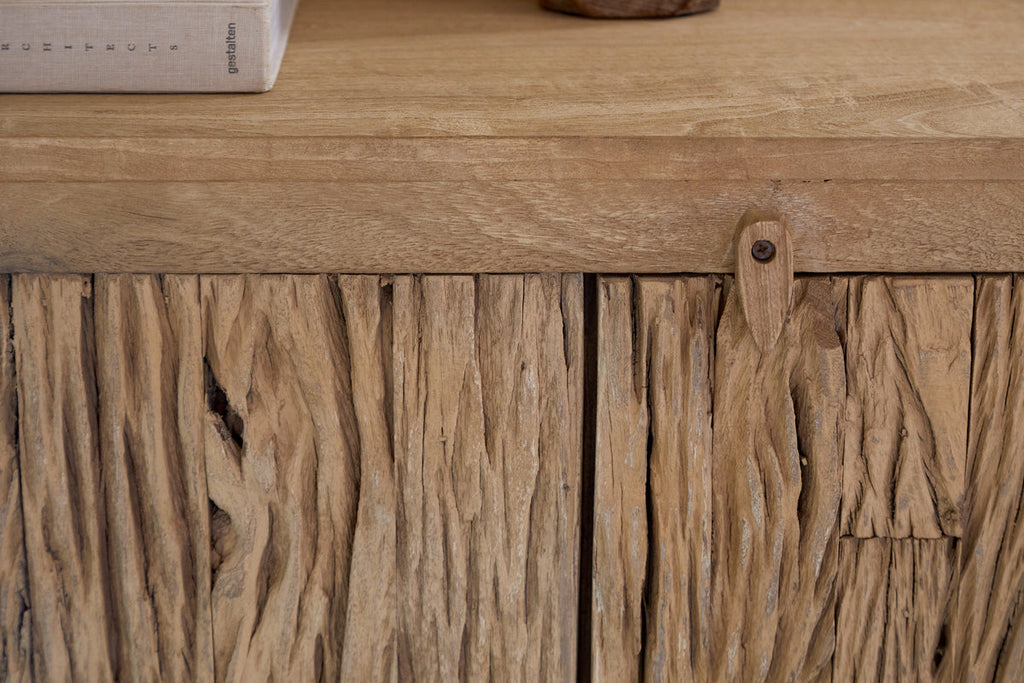 Tamia Reclaimed Wood Cabinet - Natural - Large
