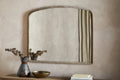 Juhli Arched Mirror - Aged Antique Brass - Large