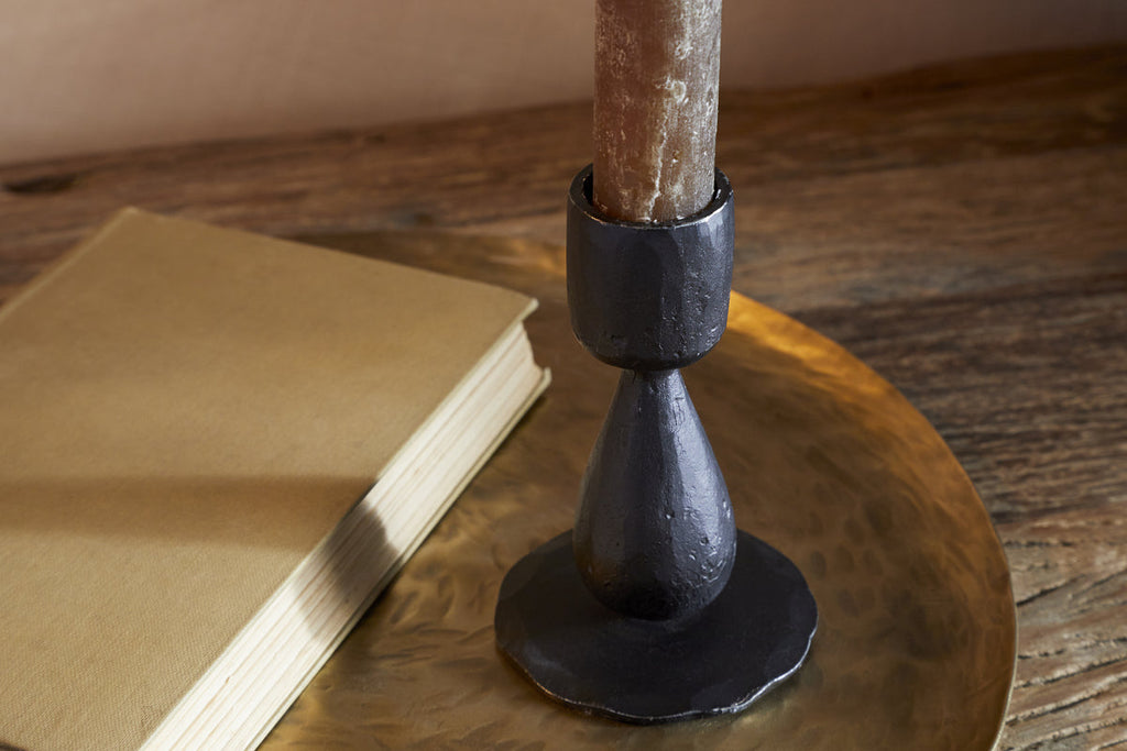Suba Candle Holder - Black