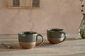Mali Coffee Mug - Forest Green - Small (Set of 2)