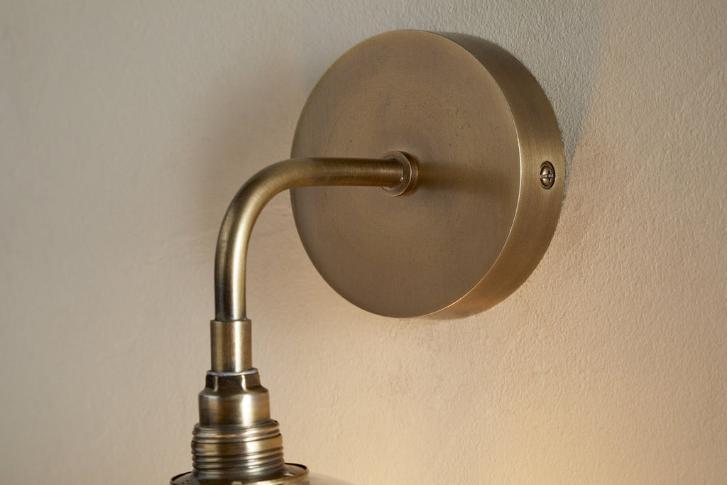 Otoro Recycled Glass Wall Light - Clear