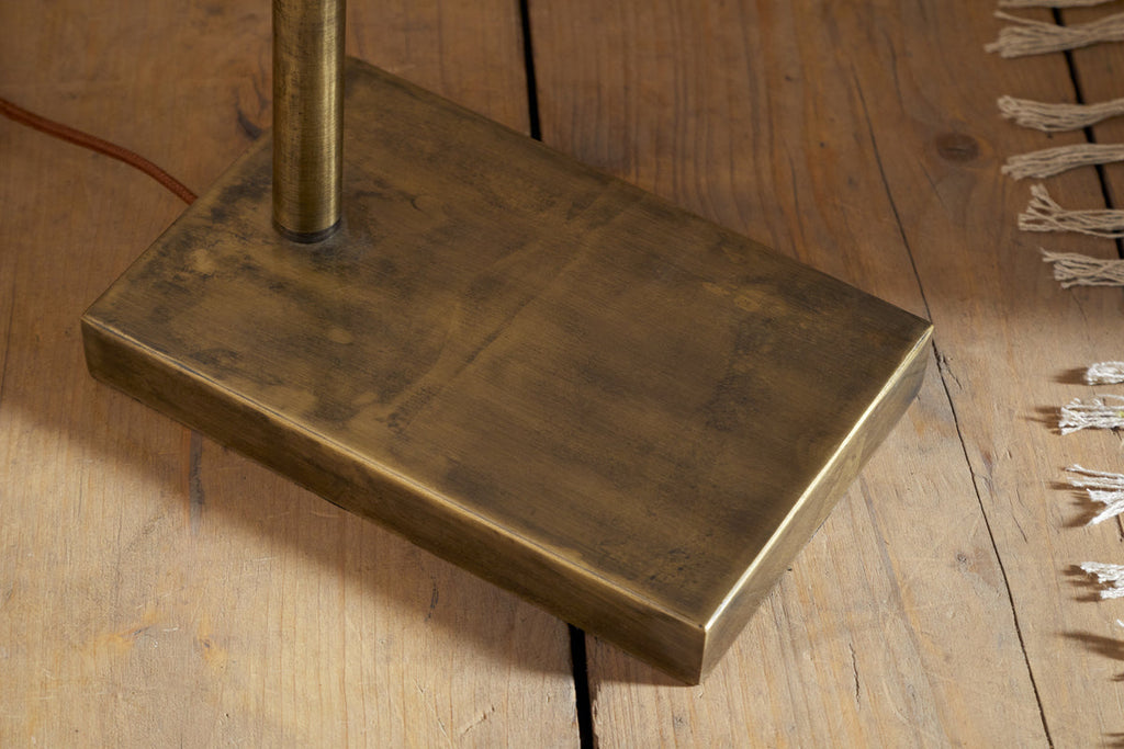 Thenkara Directional Floor Lamp - Antique Brass