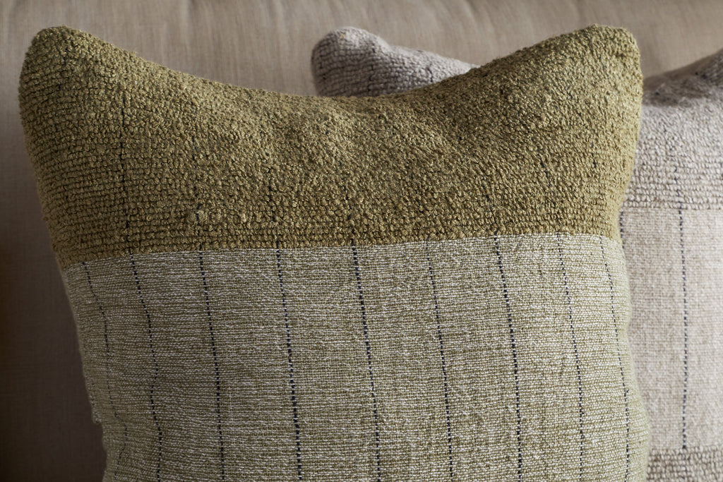 Mayla Cushion Cover - Olive Green