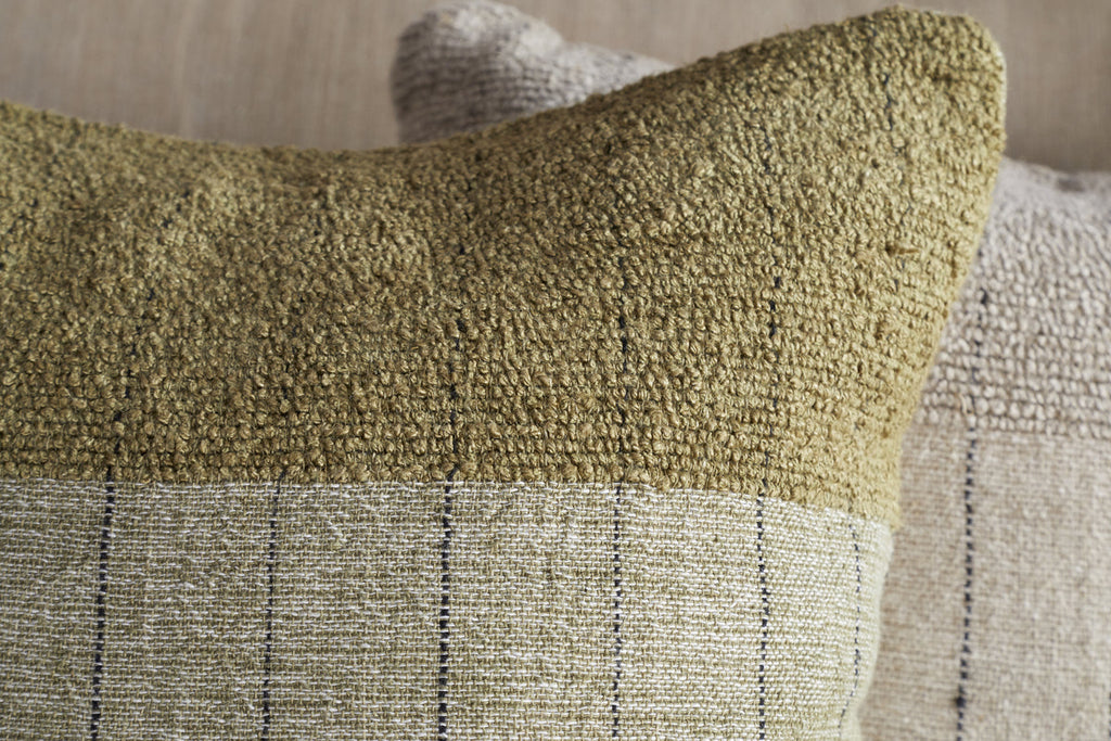 Mayla Cushion Cover - Olive Green