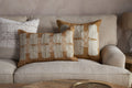 Akki Wool & Cotton Cushion Cover - Ochre