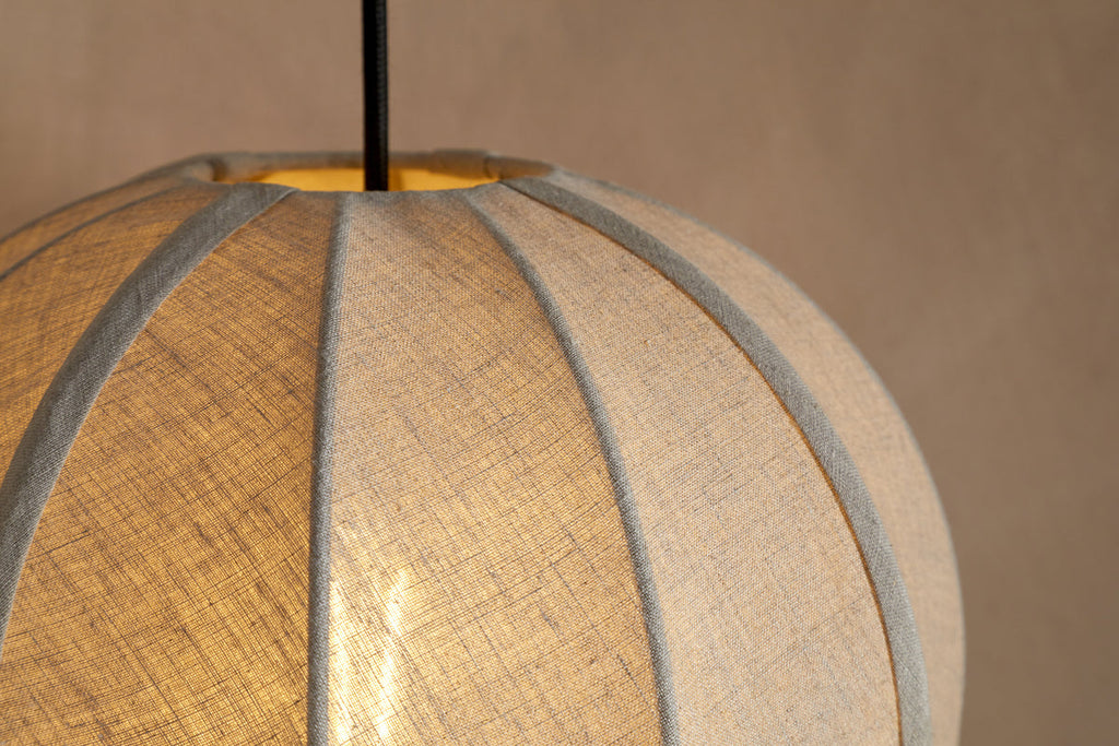 Dharini Linen Lampshade - Natural