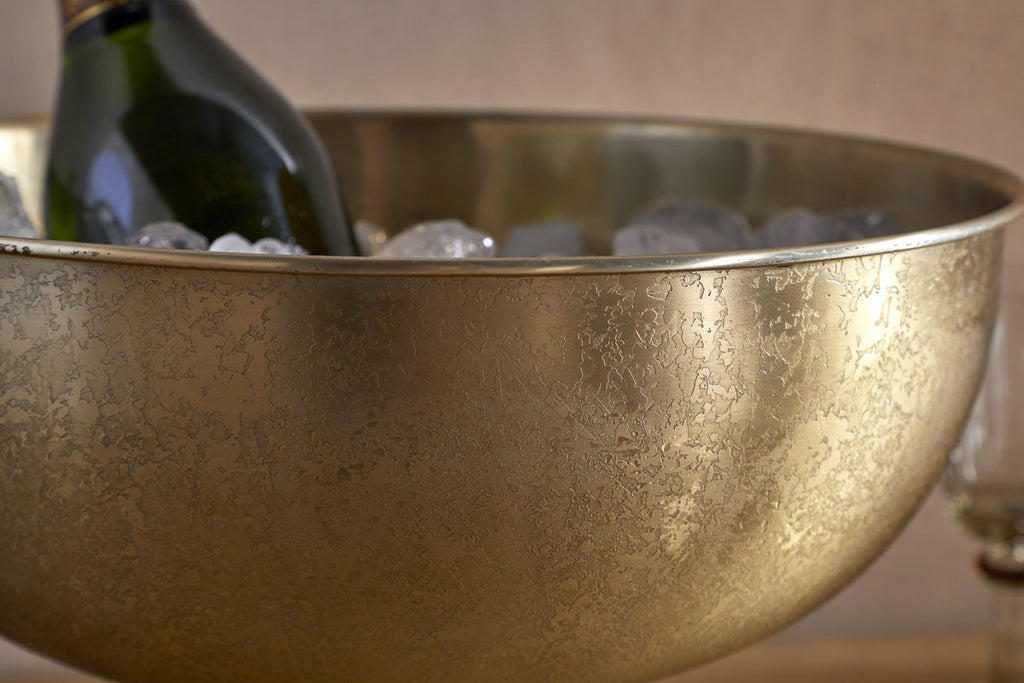 Amaya Champagne Bucket - Aged Antique