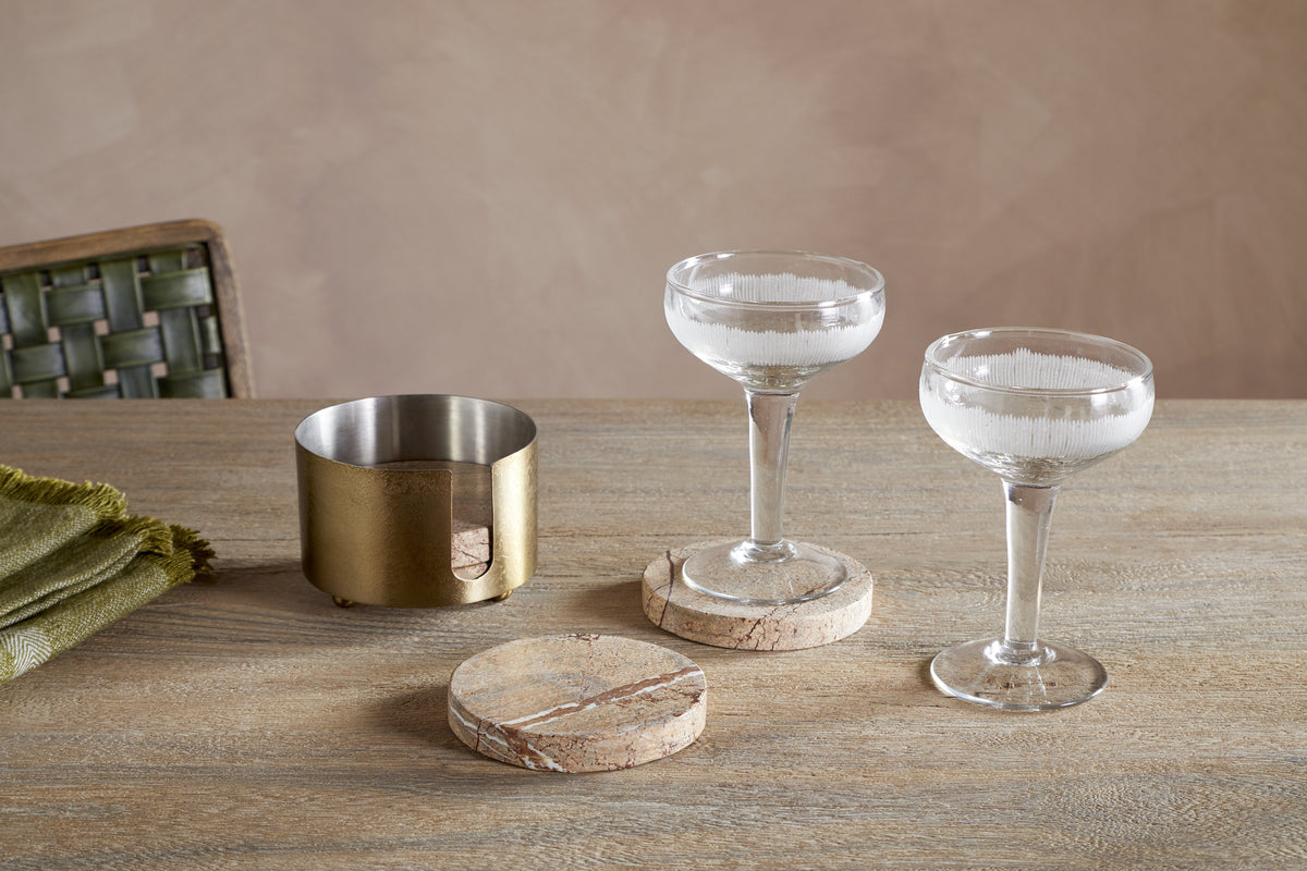 Amaya Coasters - Aged Antique