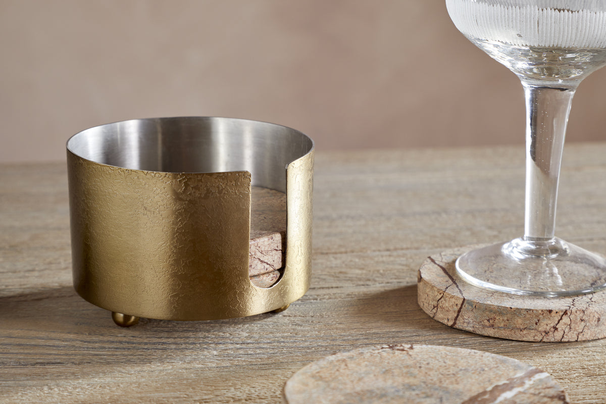 Amaya Coasters - Aged Antique