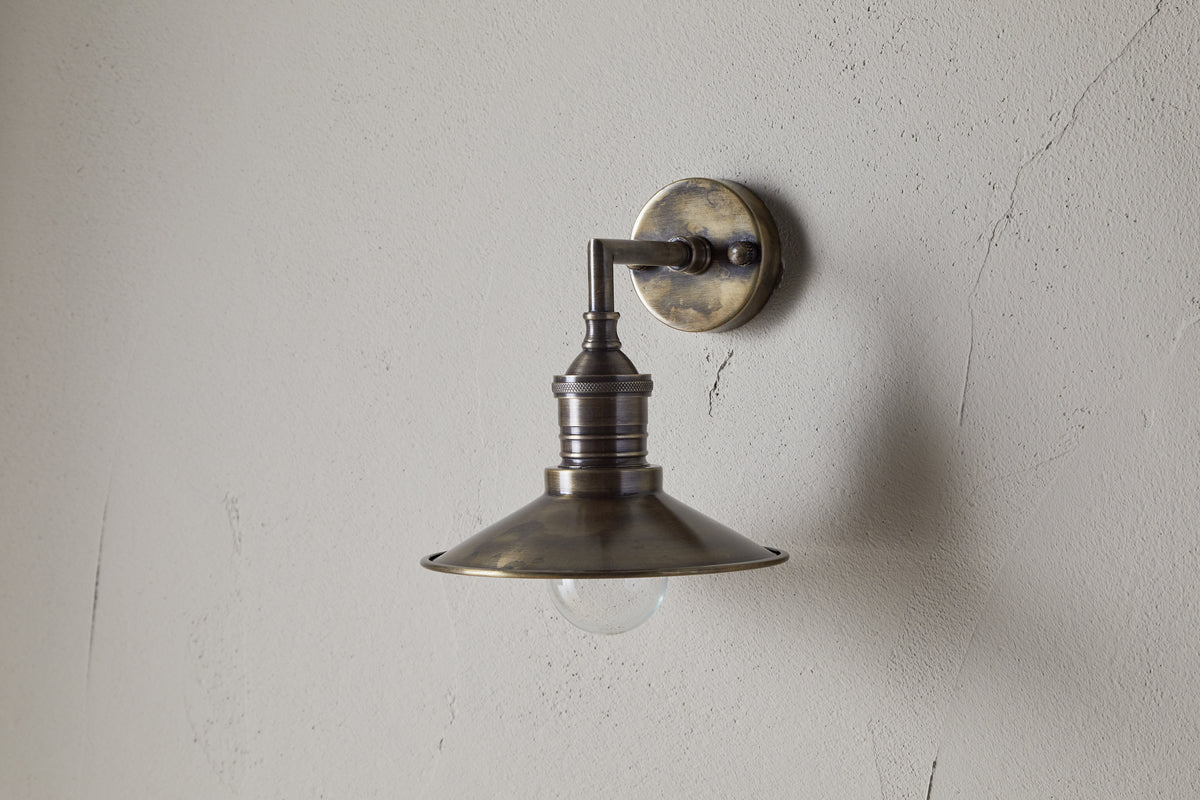 Najja Brass Wall Lamp - Antique Brass