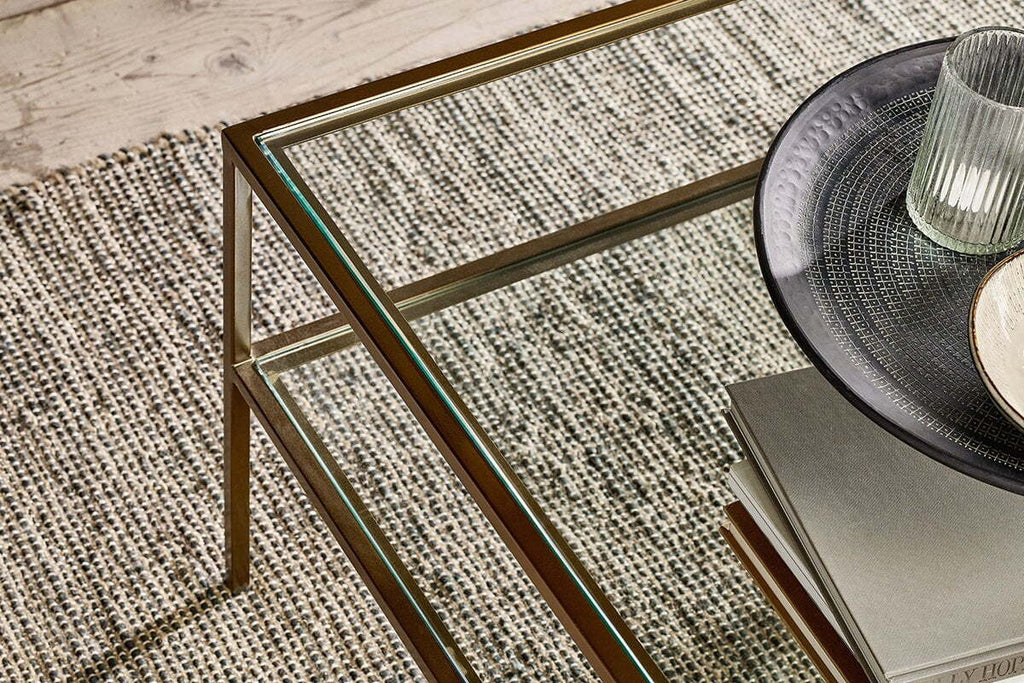 Nakuru Iron & Glass Coffee Table