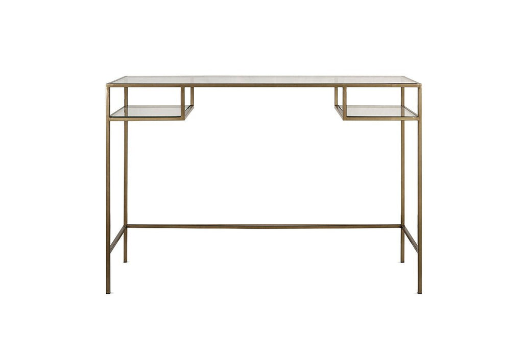 Nakuru Iron & Glass Console Table