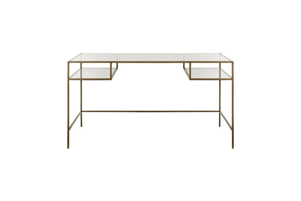 Nakuru Iron & Glass Desk